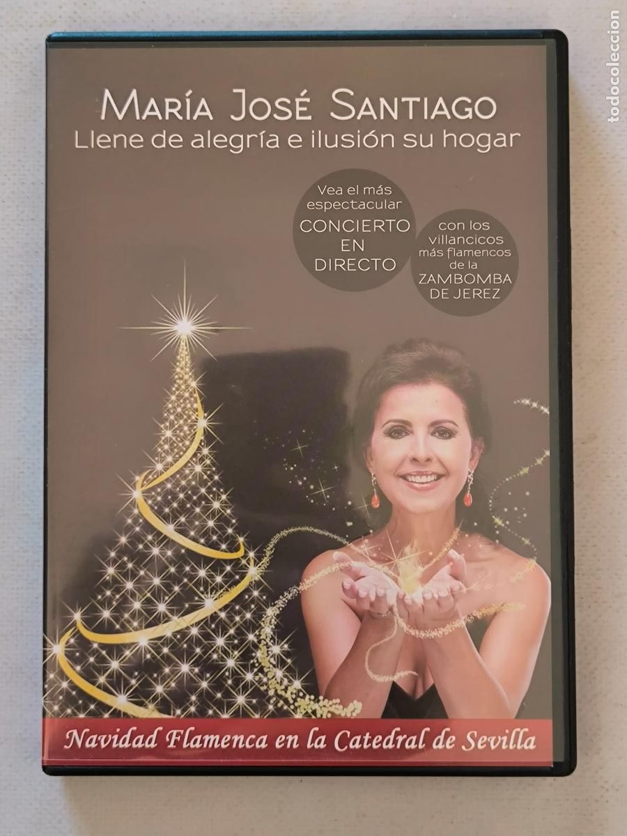 V&iacute;deos y DVD musicales: DVD MARIA JOSE SANTIAGO - NAVIDAD FLAMENCA EN LA CATEDRAL DE SEVILLA (AG)