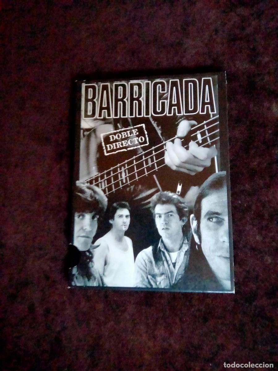 V&iacute;deos y DVD musicales: barricada doble directo - dvd como nuevo