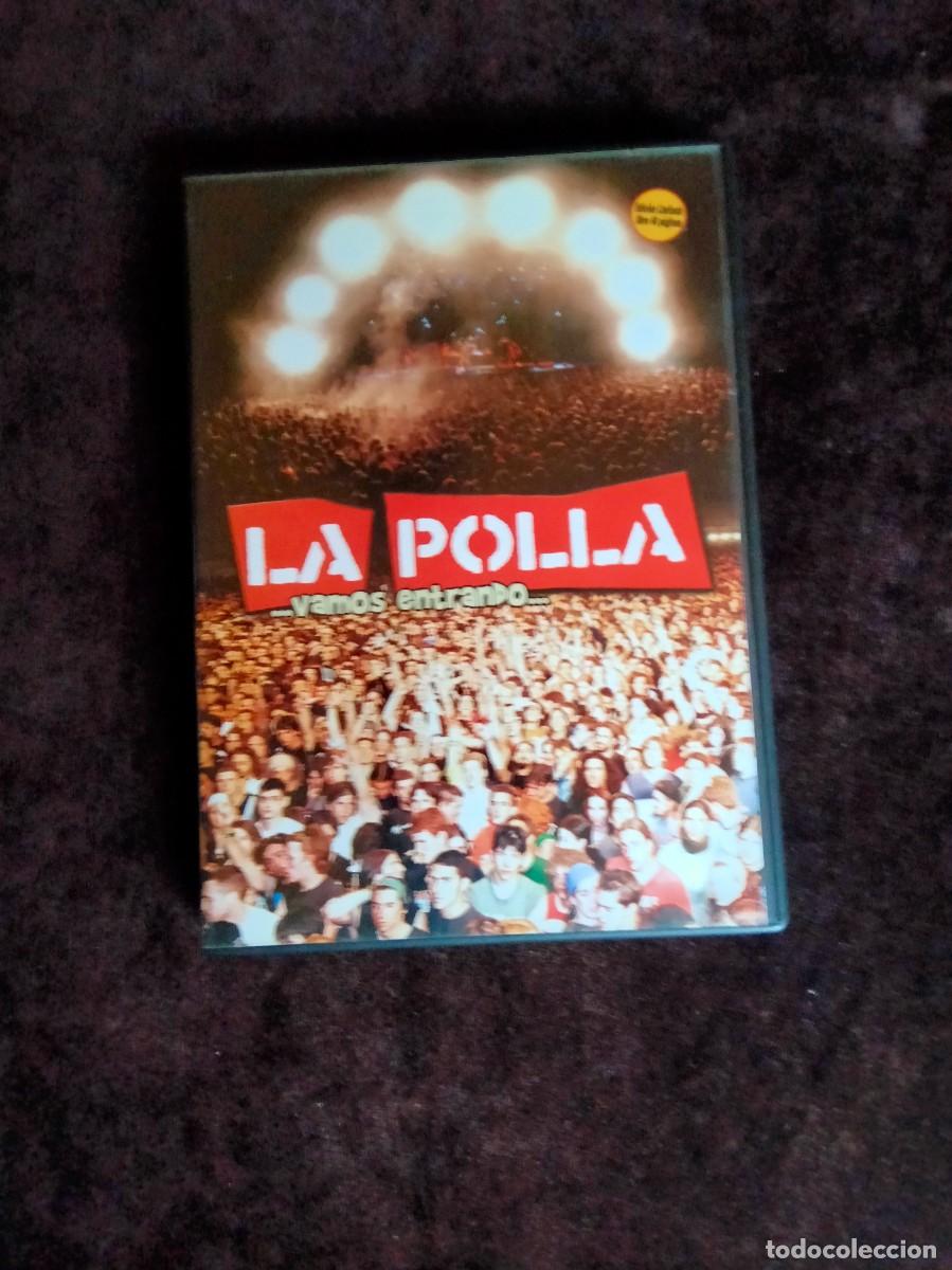 V&iacute;deos y DVD musicales: la polla - vamos entrando - edicion limitada con libro 40 paginas - dvd como nuevo