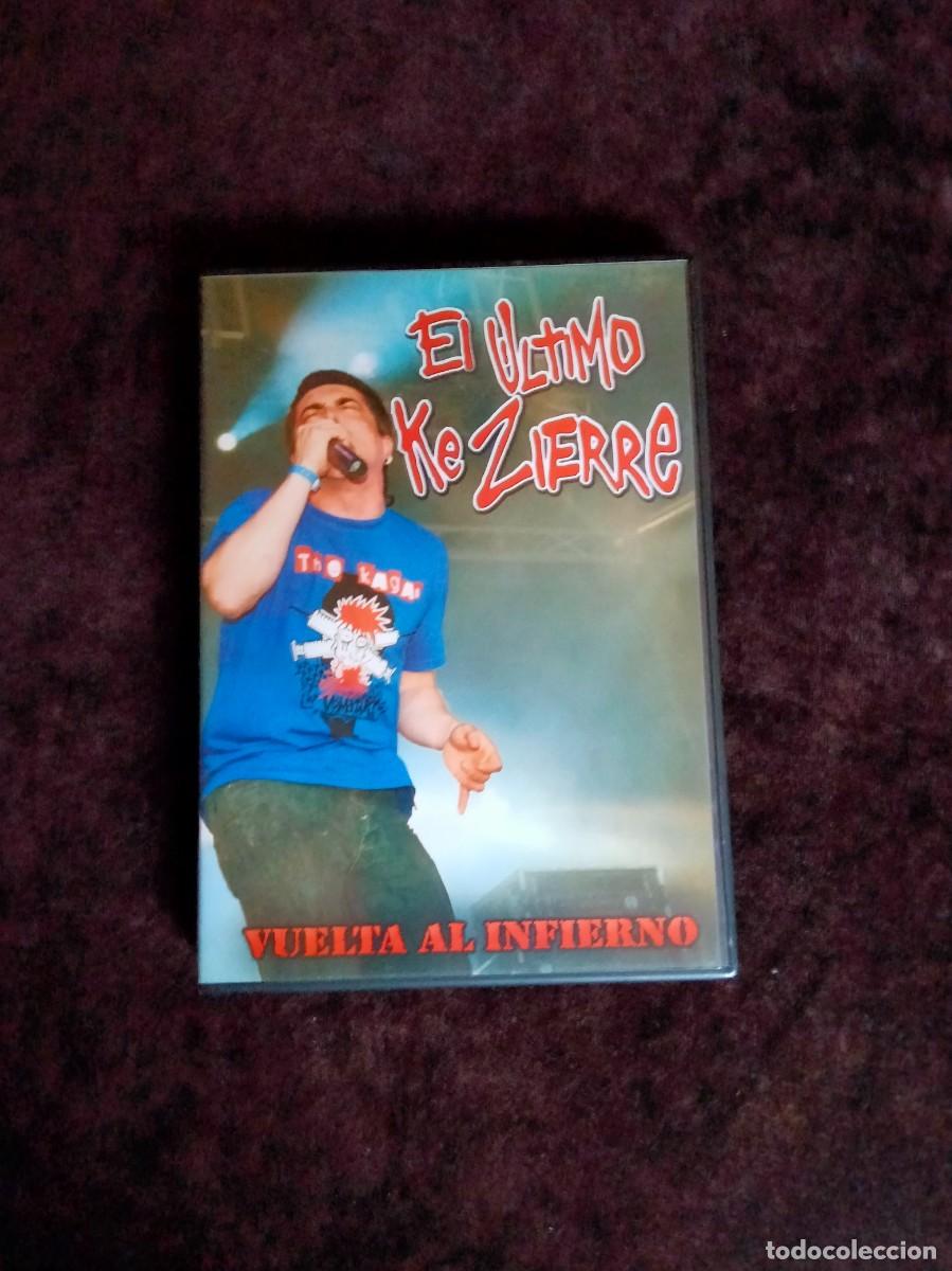 V&iacute;deos y DVD musicales: el ultimo ke zierre - vuelta al infierno - dvd como nuevo con librito