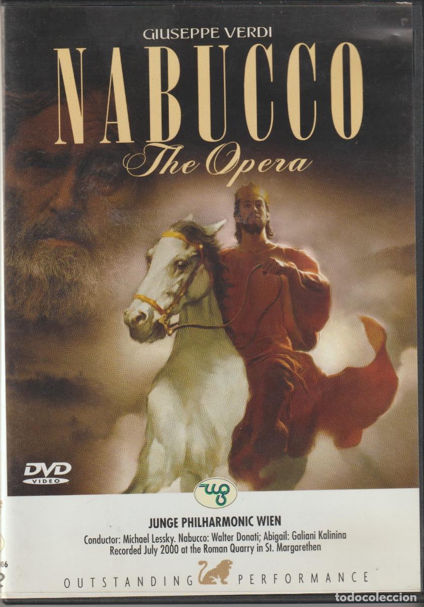 V&iacute;deos y DVD musicales: DVD Opera NABUCCO, de Giuseppe Verdi
