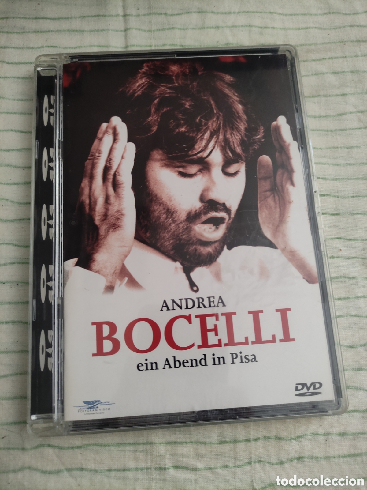 V&iacute;deos y DVD musicales: DVD - Andrea Bocelli &rdquo;Ein Abend in Pisa&rdquo;