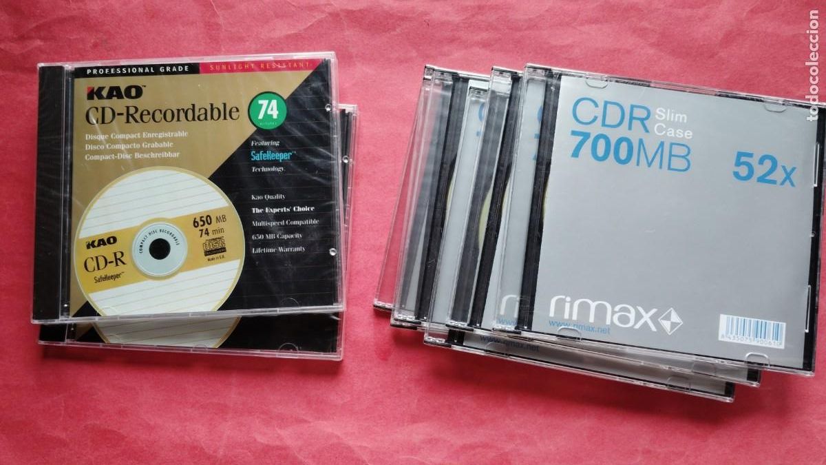 V&iacute;deos y DVD musicales: KAO.-RIMAX.-CD.-LOTE DE 8 CD PRECINTADOS.