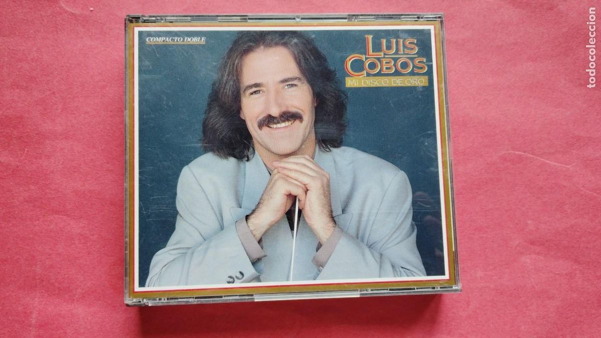 V&iacute;deos y DVD musicales: LUIS COBOS.-MI DISCO DE ORO.-COMPACTO DOBLE.-LOTE DE CD.