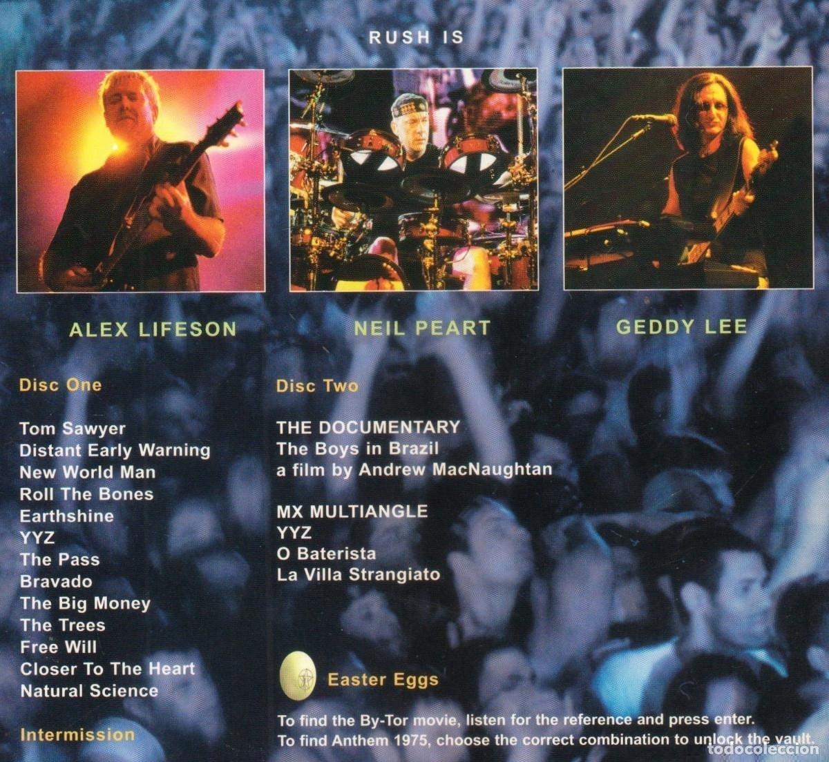 V&iacute;deos y DVD musicales: [DOBLE DVD]. RUSH. RUSH IN RIO. - Foto 6