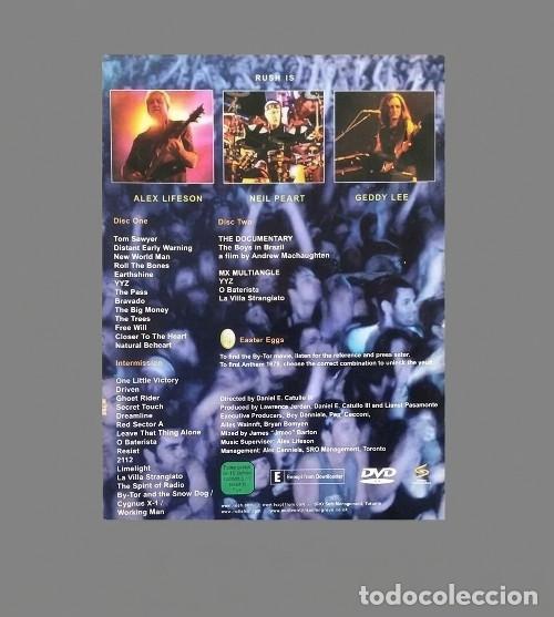 V&iacute;deos y DVD musicales: [DOBLE DVD]. RUSH. RUSH IN RIO. - Foto 9