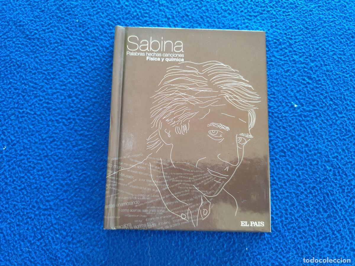V&iacute;deos y DVD musicales: Sabina Palabras hechas Canciones Ed. El Pais 2007 F&iacute;sica y Qu&iacute;mica Libreto + DVD.