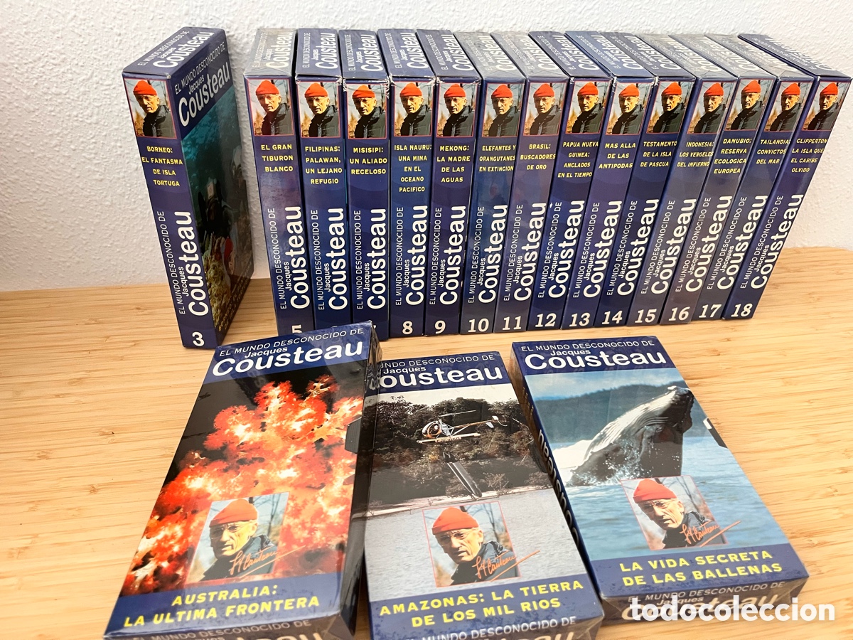 V&iacute;deos y DVD musicales: EL MUNDO DESCONOCIDO DE JACQUES COUSTEAU