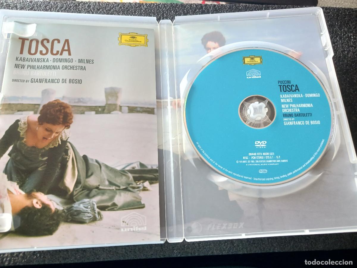 V&iacute;deos y DVD musicales: tosca, raina kabaivanska, placido domingo