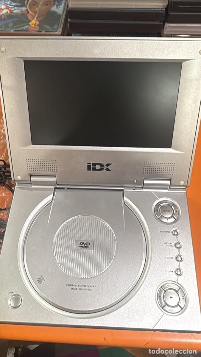 V&iacute;deos y DVD musicales: Reproductor DVD port&aacute;til IDX LW270 (PLATA) 7&rdquo;