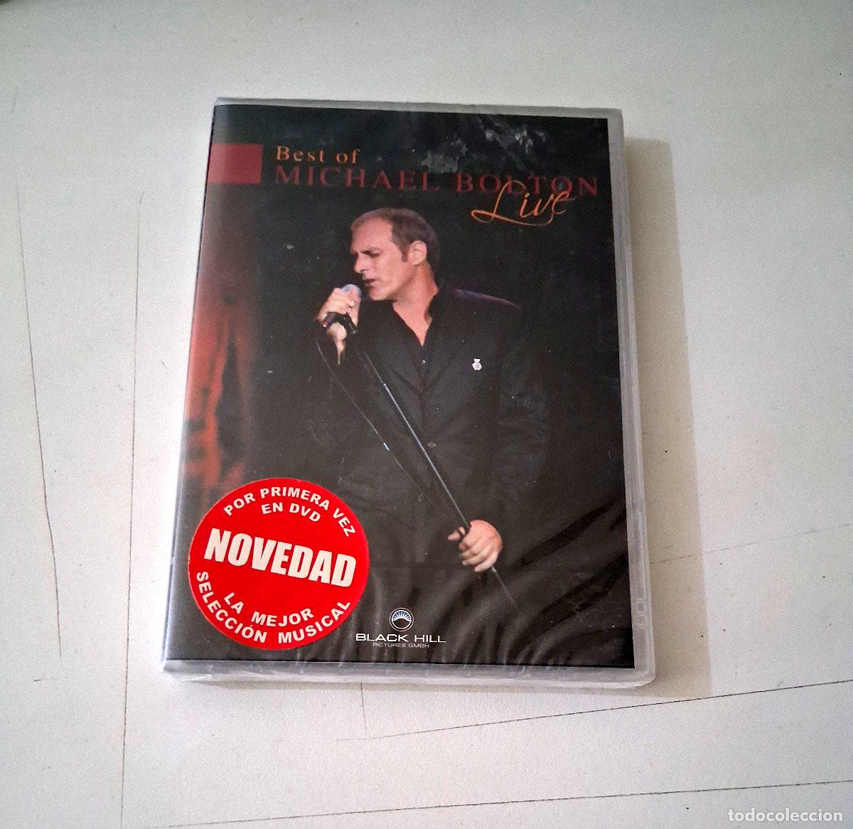 V&iacute;deos y DVD musicales: MICHAEL BOLTON &rdquo;BEST OF MICHAEL BOLTON LIVE&rdquo; DVD PRECINTADO SEALED