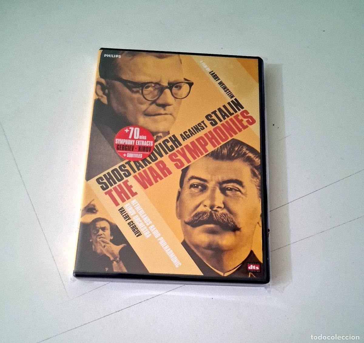V&iacute;deos y DVD musicales: DVD &rdquo;SHOSTAKOVICH AGAINST STALIN THE WAR SYMPHONIES&rdquo; DVD COMO NUEVO GERGIEV
