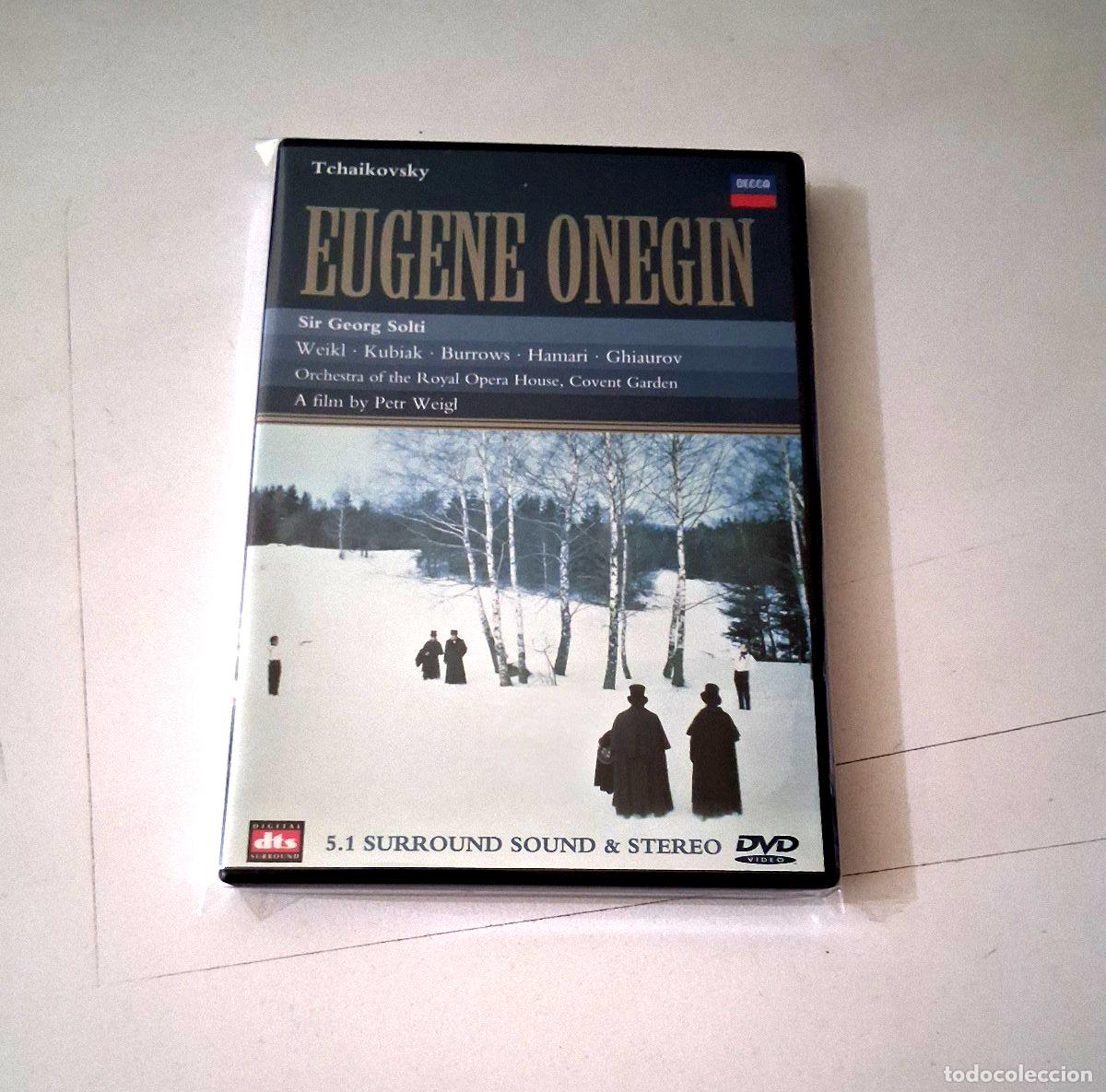 V&iacute;deos y DVD musicales: SIR GEORGE SOLTI &rdquo;TCHAIKOVSKY EUGENE ONEGIN&rdquo; DVD COMO NUEVO WEIKL KUBIAK BURROWS