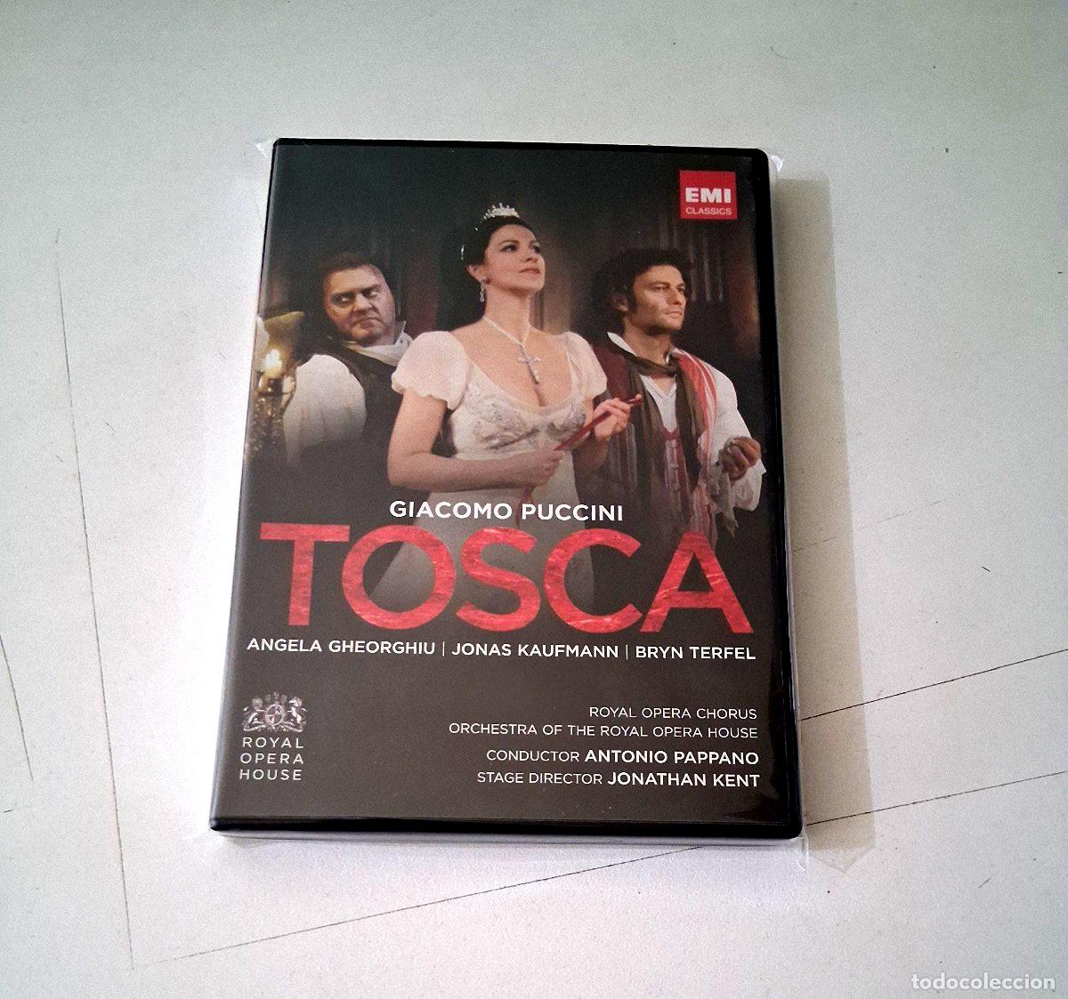 V&iacute;deos y DVD musicales: ANTONIO PAPPANO &rdquo;PUCCINI TOSCA&rdquo; DVD COMO NUEVO ANGELA GHEORGHIU KAUFMANN TERFEL