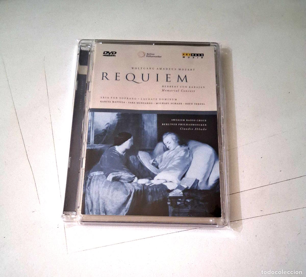 V&iacute;deos y DVD musicales: HERBERT VON KARAJAN &rdquo;MOZART REQUIEM&rdquo; DVD KARITA MATTILA SARA MINGARDO MICHAEL SC
