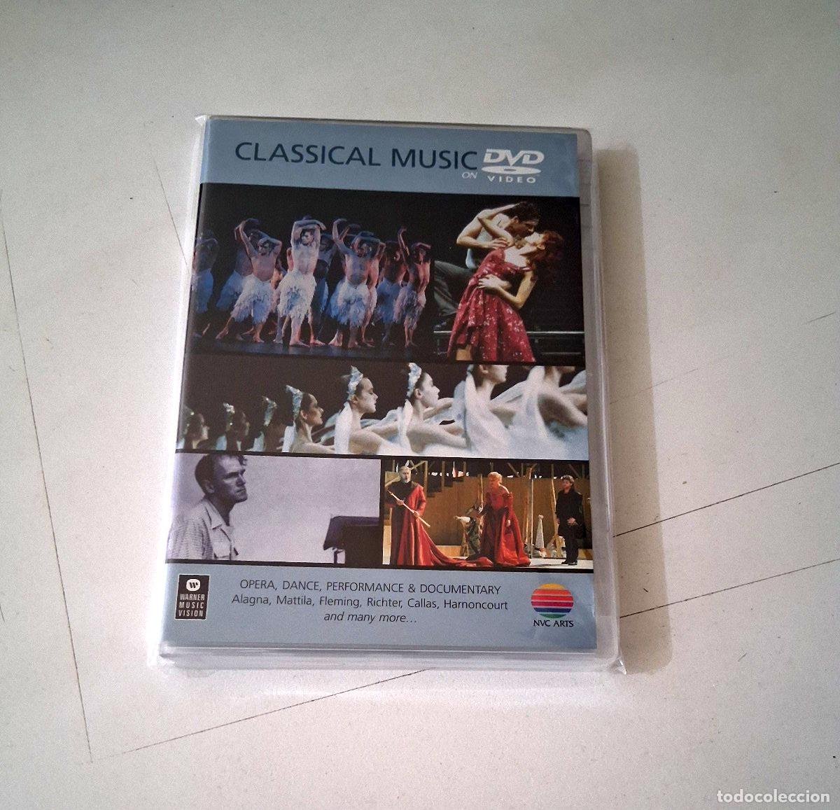 V&iacute;deos y DVD musicales: DVD &rdquo;CLASSICAL MUSIC ON DVD&rdquo; DVD ALAGNA MATTILA FLEMING CALLAS RICHTER HARNONCOU