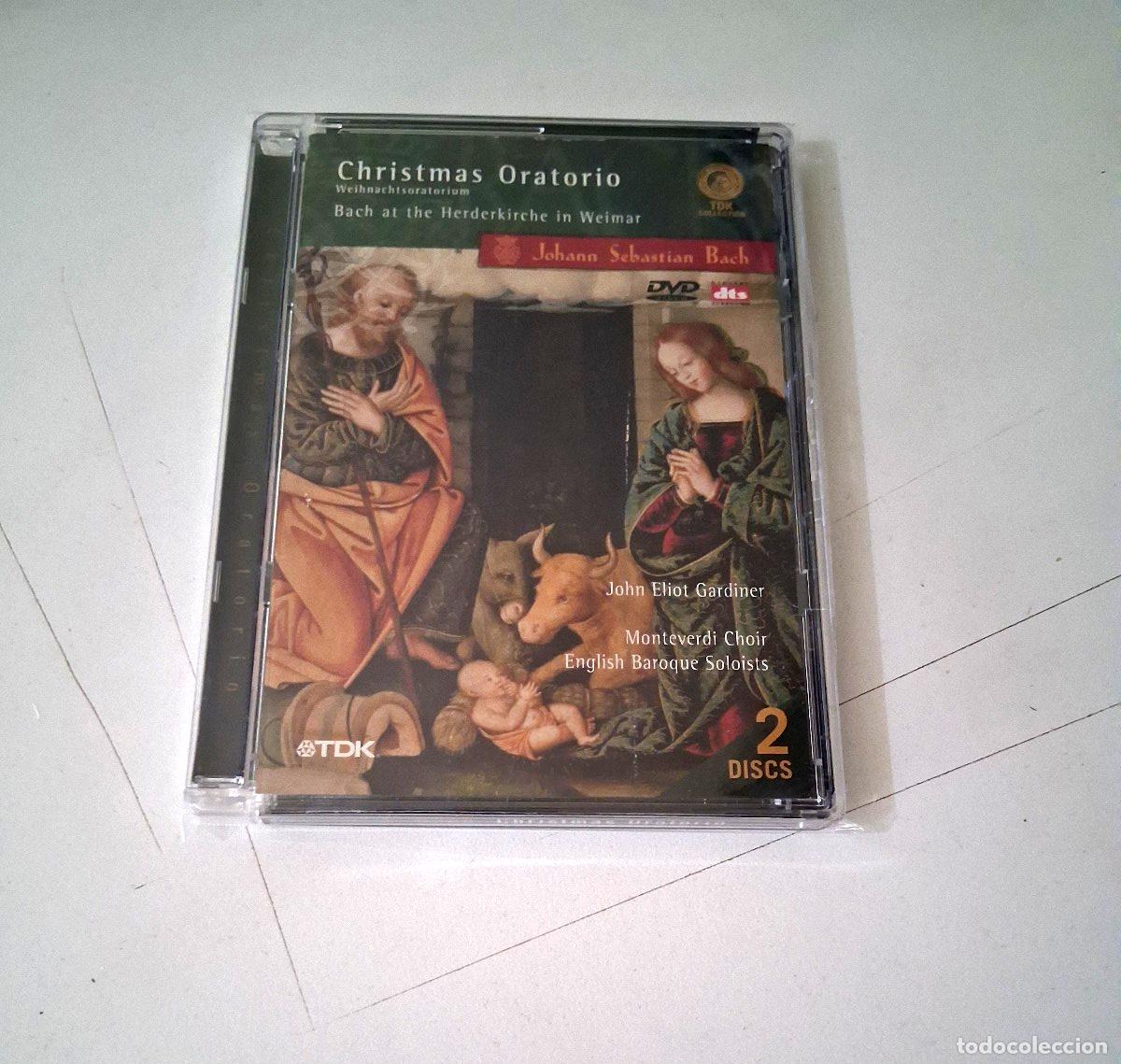 V&iacute;deos y DVD musicales: JOHN ELIOT GARDINER &rdquo;BACH CHRISTMAS ORATORIO&rdquo; 2DVD DVD BACH AT THE HERDERKIRCHE