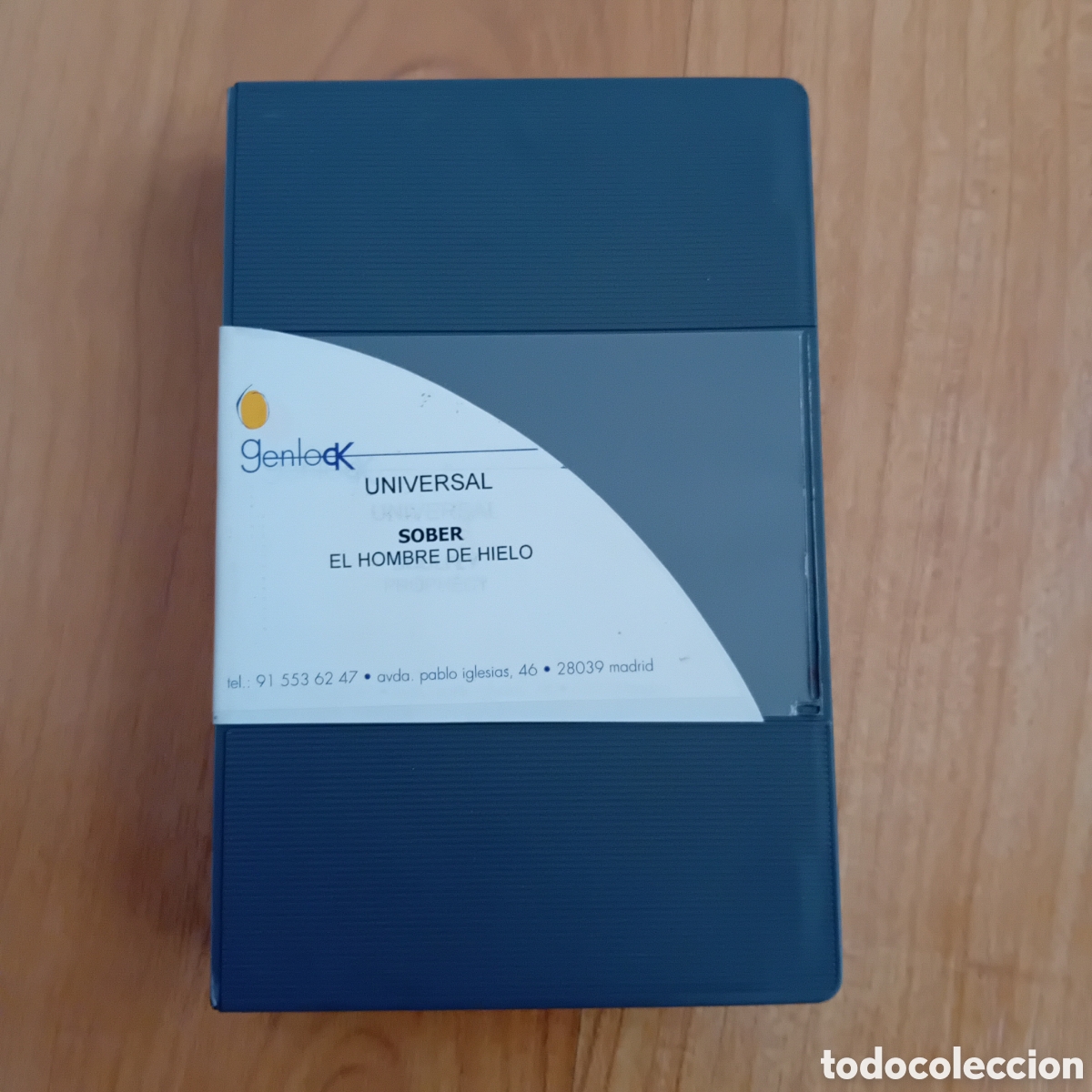 V&iacute;deos y DVD musicales: BETACAM SP CON V&Iacute;DEO MUSICAL SOBER. EL HOMBRE DE HIELO. UNIVERSAL