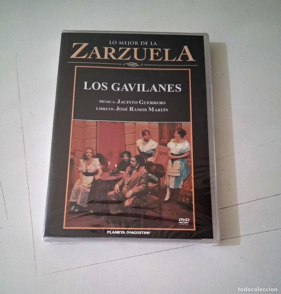 V&iacute;deos y DVD musicales: DVD &rdquo;ZARZUELA LOS GAVILANES&rdquo; PRECINTADO SEALED JACINTO GUERRERO