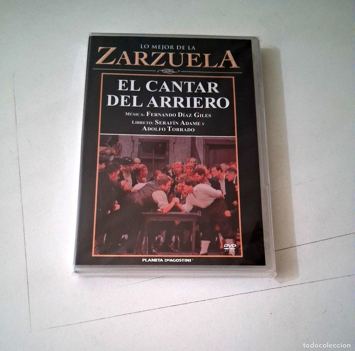 V&iacute;deos y DVD musicales: DVD &rdquo;ZARZUELA EL CANTAR DEL ARRIERO&rdquo; COMO NUEVO FERNANDO DIAZ GILES