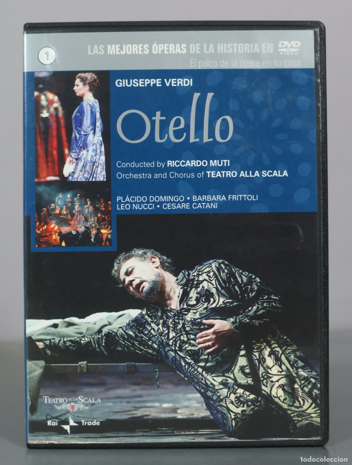 V&iacute;deos y DVD musicales: DVD. Otello - Giuseppe Verdi - Pl&aacute;cido Domingo - Riccardo Muti - Teatro alla Scala