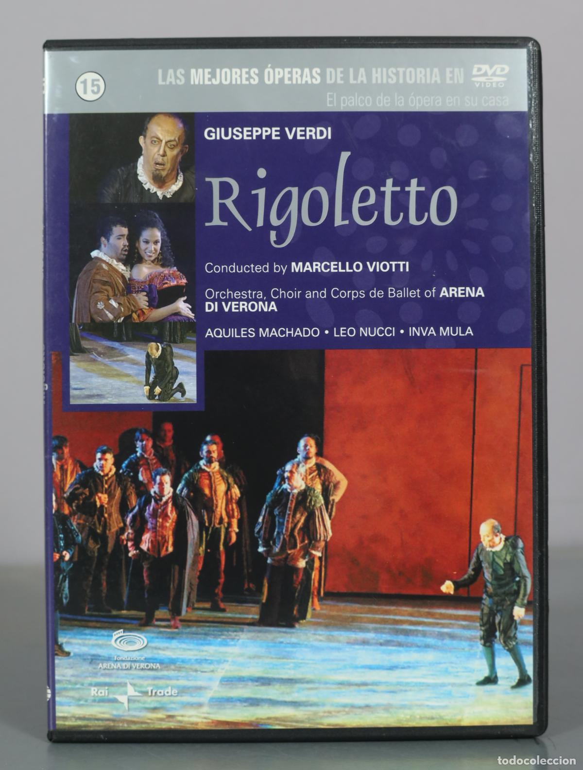 V&iacute;deos y DVD musicales: DVD. Giuseppe Verdi - Rigoletto - Marcello Viotti - Arena di Verona