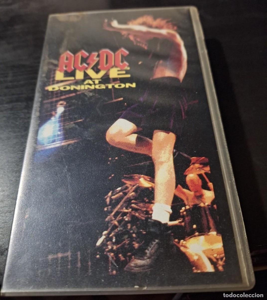 V&iacute;deos y DVD musicales: AC/DC AC DC - LIVE AT DONINGTON VHS ALEMANIA WARNER 1992