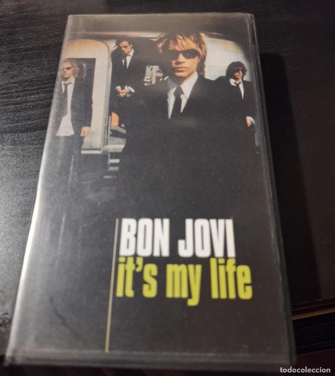 V&iacute;deos y DVD musicales: BON JOVI - IT'S MY LIFE VHS PROMOCIONAL 1 TEMA - UNIVERSAL 2000
