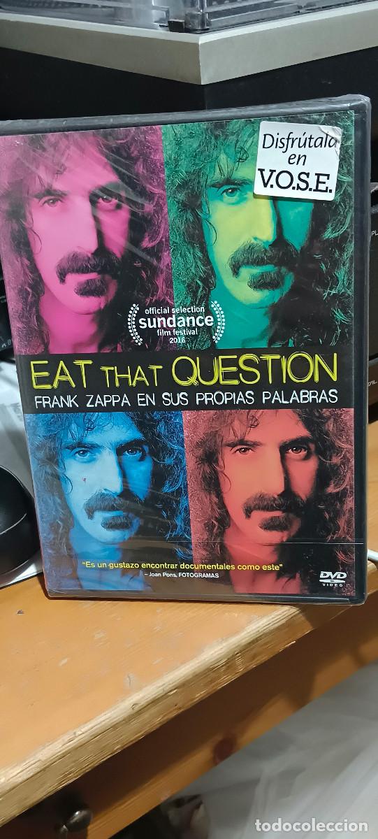 V&iacute;deos y DVD musicales: Frank Zappa &ndash; Eat That Question - Frank Zappa En Sus Propias Palabras DVD