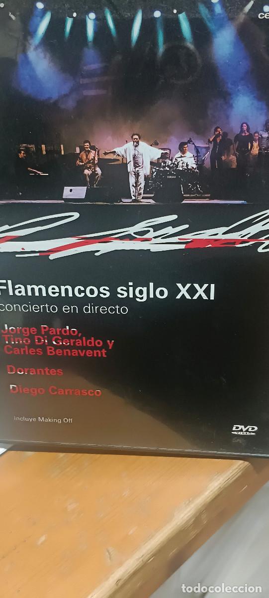 V&iacute;deos y DVD musicales: Flamencos Siglo XXI CONCIERTO EN DIRECTO DVD JORGE PARDO, DORANTES , DIEGO CARRASCO