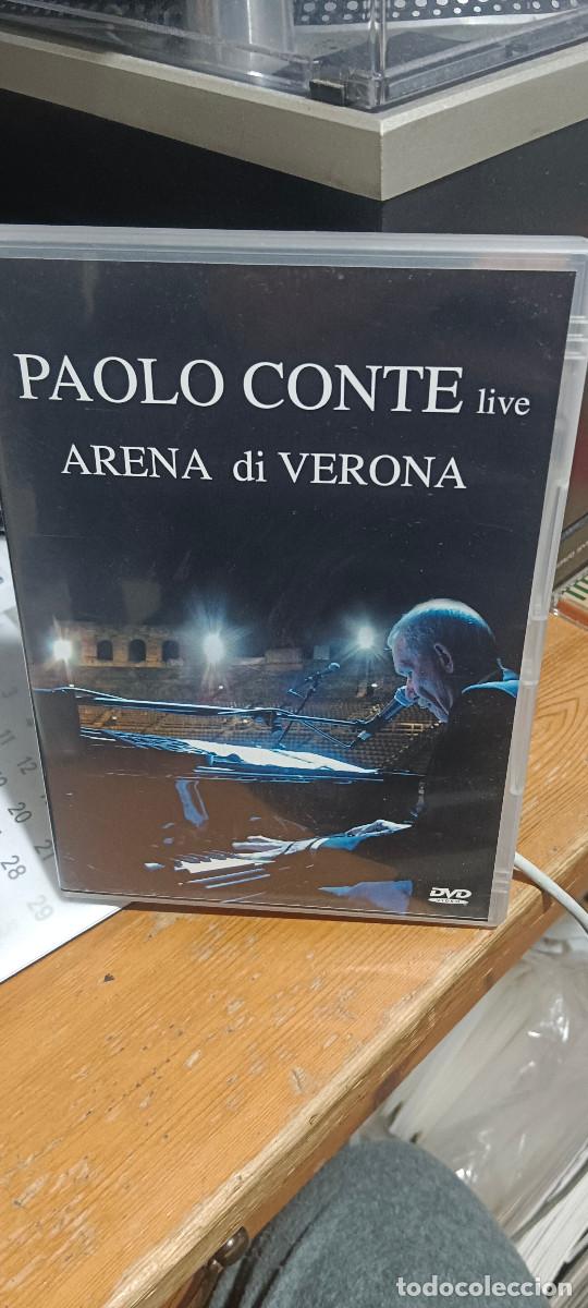 V&iacute;deos y DVD musicales: PAOLO CONTE. Live Arena Di Verona. - Warner Music Vision 2005 DVD