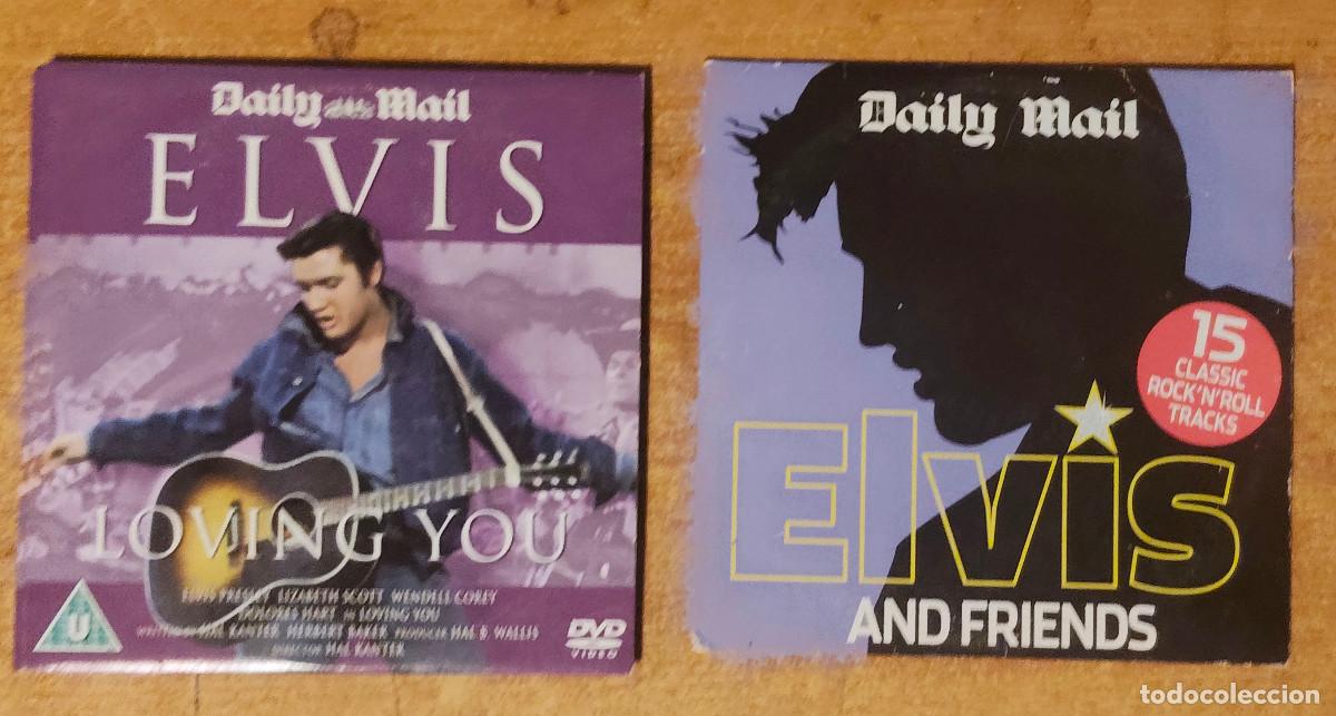 V&iacute;deos y DVD musicales: ELVIS PRESLEY: LOVING YOU - 1957 MOVIE - UK PROMO DVD - DIGITALLY REMASTERED + otro dvd