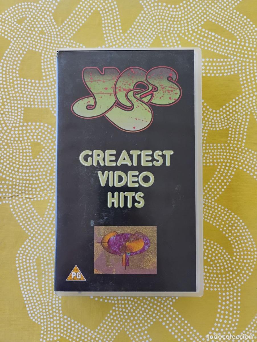 V&iacute;deos y DVD musicales: VHS Yes - Greatest Video Hits (Cinta Original / Rock Progresivo)