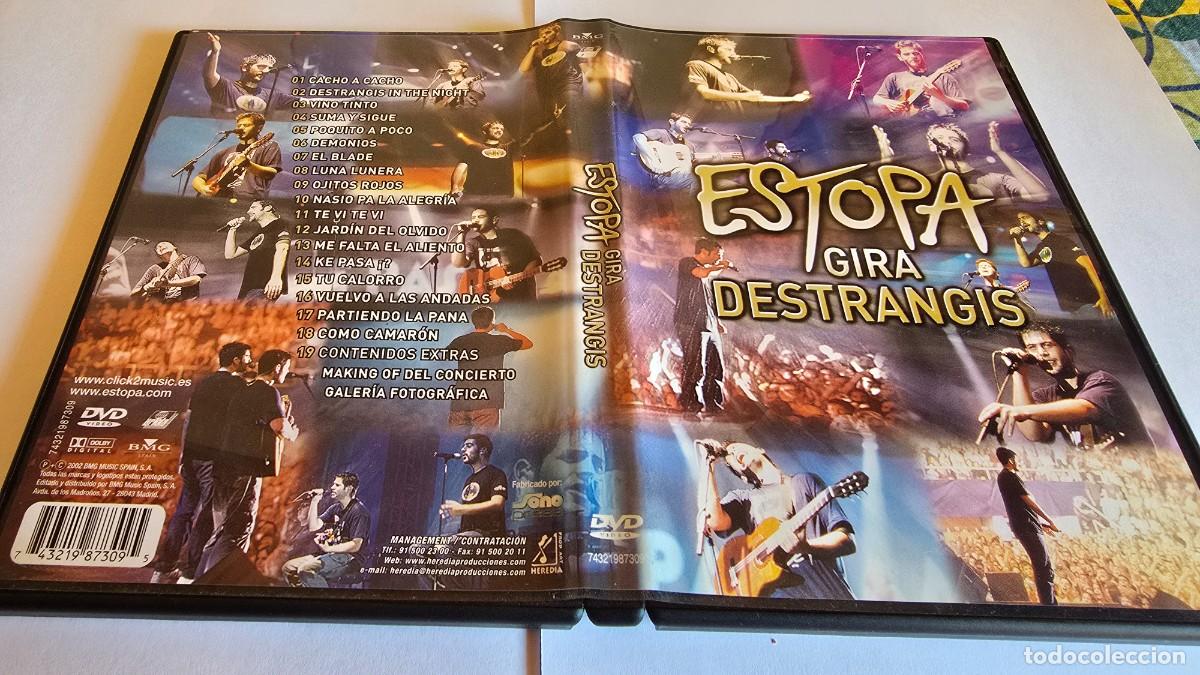 V&iacute;deos y DVD musicales: DVD - ESTOPA - GIRA DESTRANGIS -2002