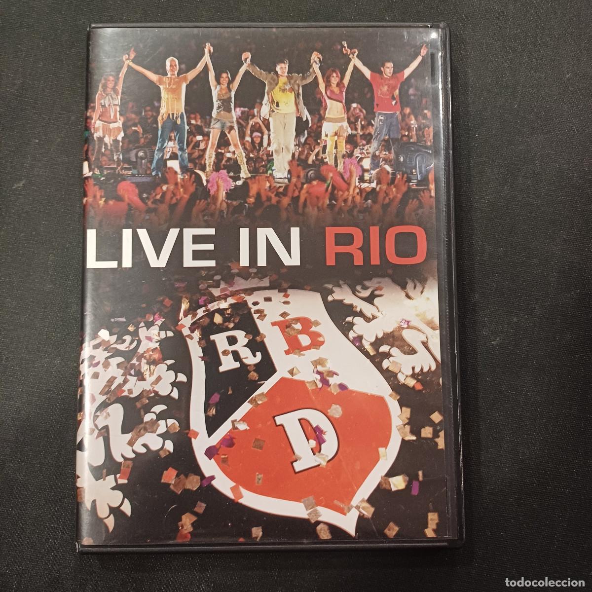 V&iacute;deos y DVD musicales: RBD/LIVE IN RIO/DVD.