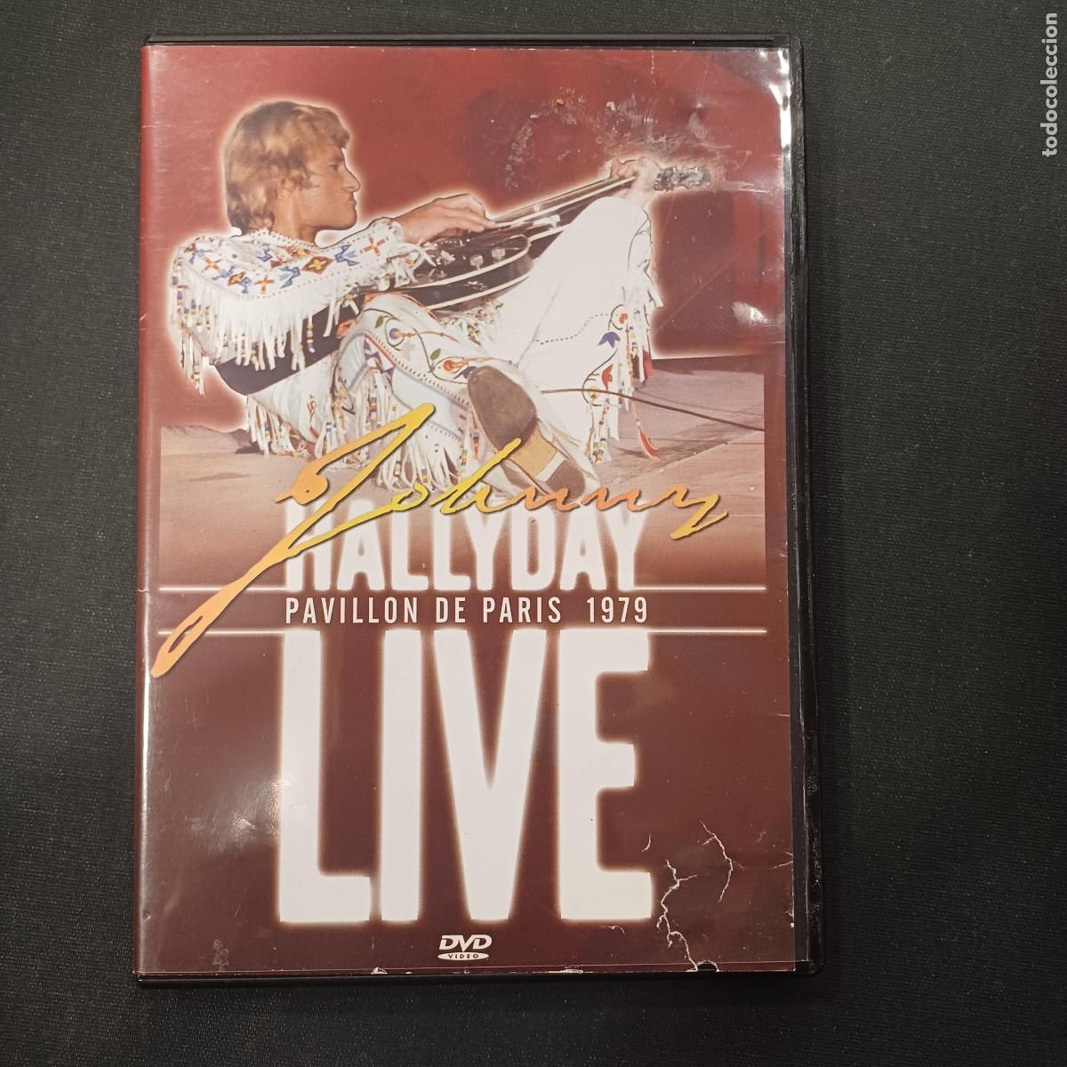 V&iacute;deos y DVD musicales: JOHNNY HOLLYDAY/LIVE PAVILLON DE PARIS 1979/DVD.