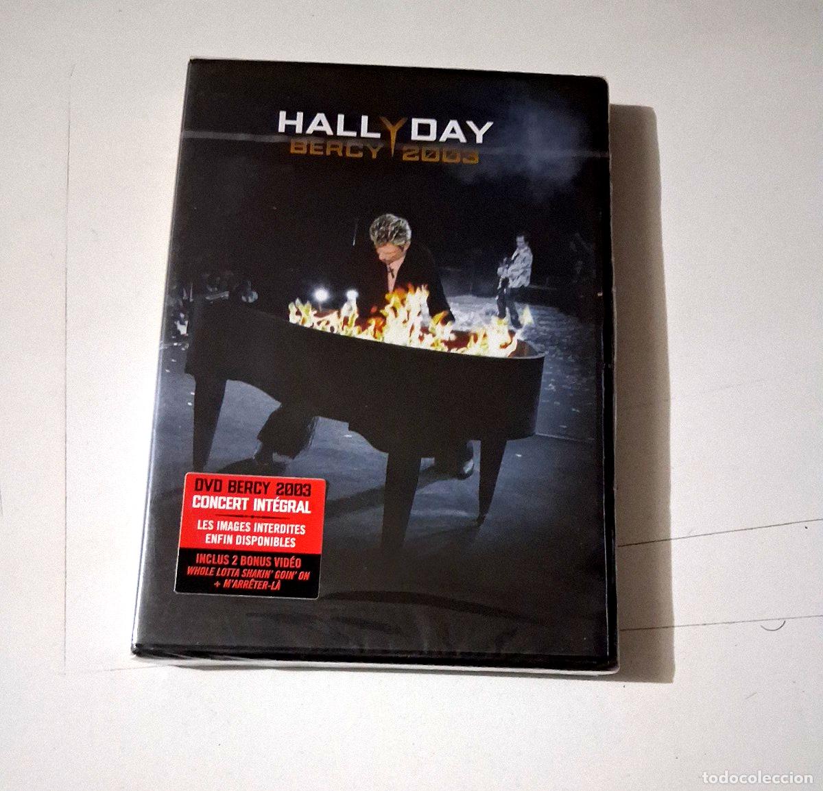 V&iacute;deos y DVD musicales: JOHNNY HALLYDAY &rdquo;BERCY 2003 CONCERT INTEGRAL&rdquo; DVD PRECINTADO SEALED