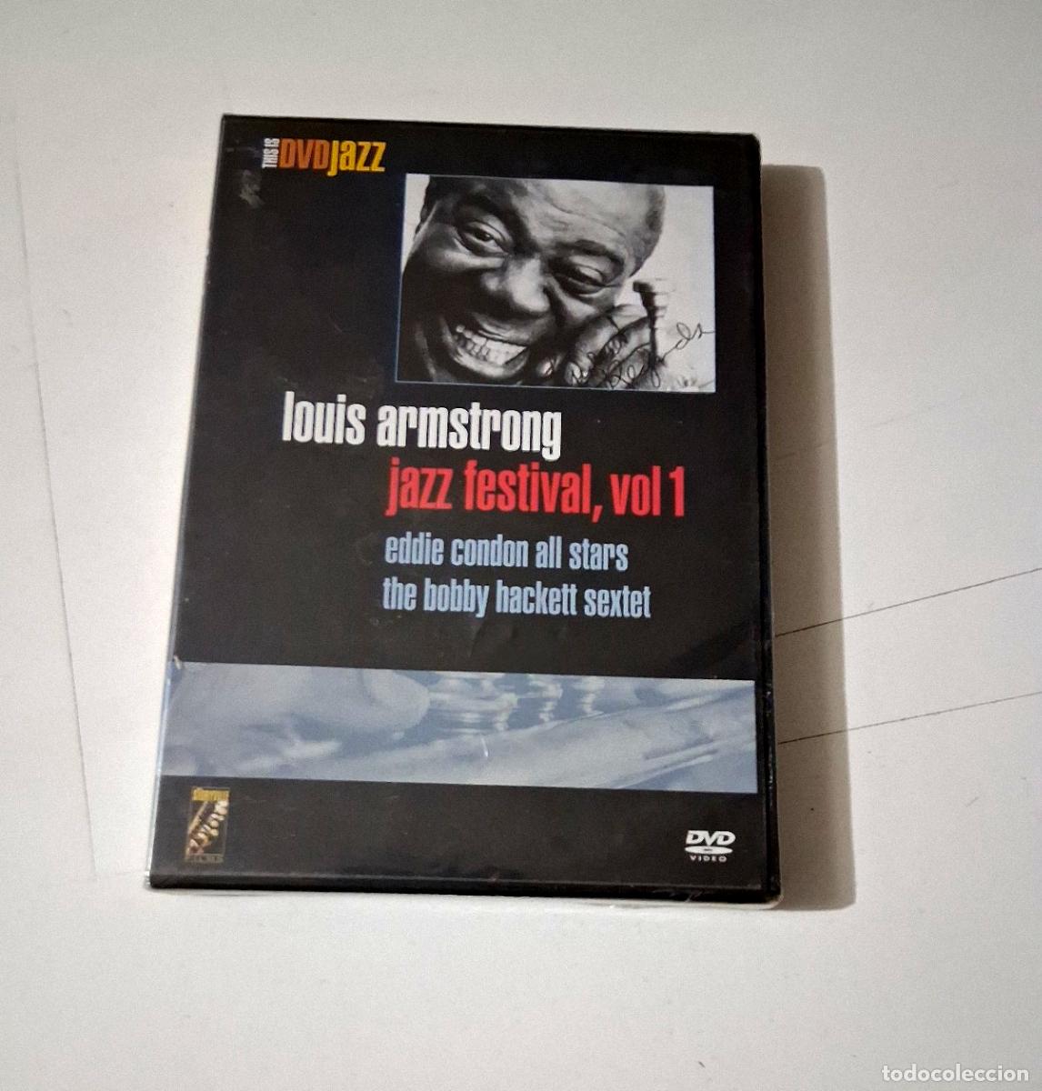 V&iacute;deos y DVD musicales: LOUIS ARMSTRONG &rdquo;JAZZ FESTIVAL VOL 1&rdquo; DVD PRECINTADO SEALED