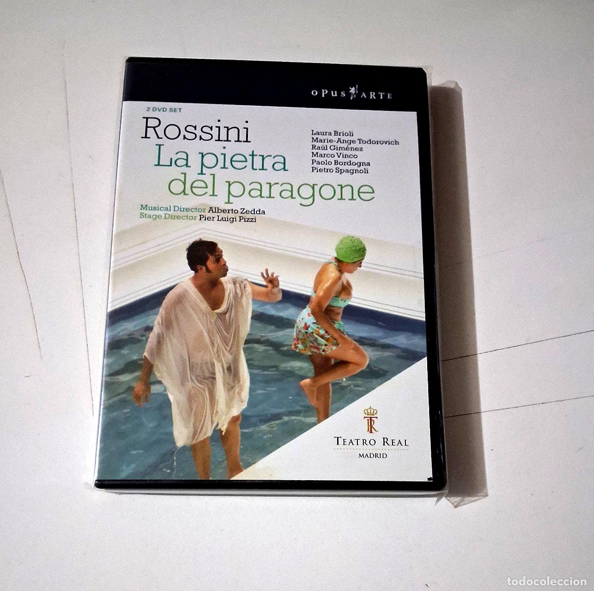 Music Videos and DVDs: ALBERTO ZEDDA &rdquo;ROSSINI LA PIETRA DEL PARAGONE&rdquo; 2DVD COMO NUEVO DVD BRIOLI TODORO