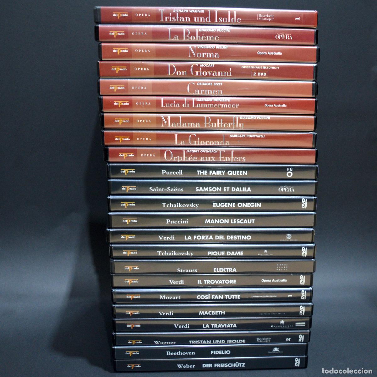 V&iacute;deos y DVD musicales: LOTE 23 DVD DE OPERA COLECCI&Oacute;N DEL PRADO