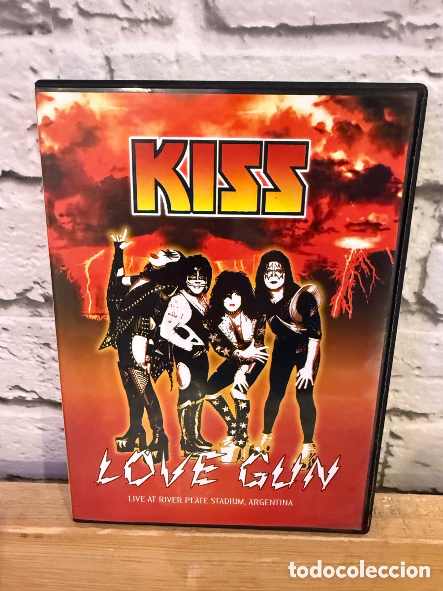 V&iacute;deos y DVD musicales: Kiss Love Gun En Vivo En Estadio River Plate Argentina 1999 DVD Gene Simmons Paul Stanley