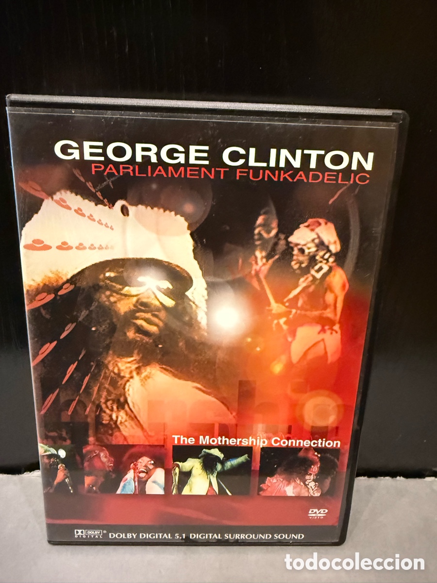 V&iacute;deos y DVD musicales: GEORGE CLINTON, PARLIAMENT. FUNKADELIC, THE MOTHERSHIP CONNECTION. DVD