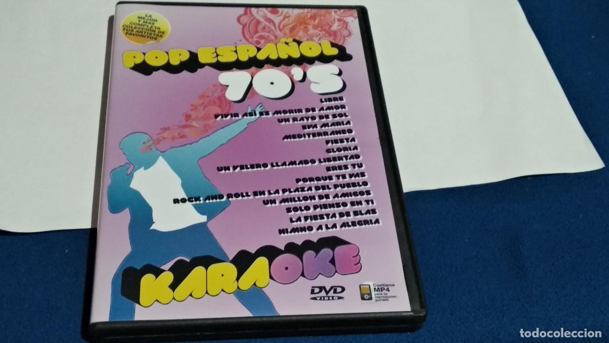 V&iacute;deos y DVD musicales: KARAOKE- POP ESPA&Ntilde;OL 70'S - DVD 2011 KONGA MUSIC LAS 15 CANCIONES MUY CONOCIDAS