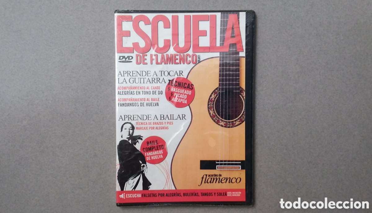 V&iacute;deos y DVD musicales: ESCUELA DE FLAMENCO//DVD PRECINTADO//VOL.1//RDMEDITORIAL