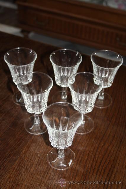 Vintage: 6 COPAS DE LICOR REF.4434 - Foto 1