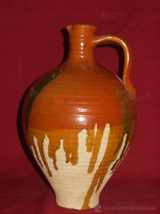 Vintage: CANTARO CERAMICA DE ALFAR DE TITO - UBEDA - A&Ntilde;OS 60-70