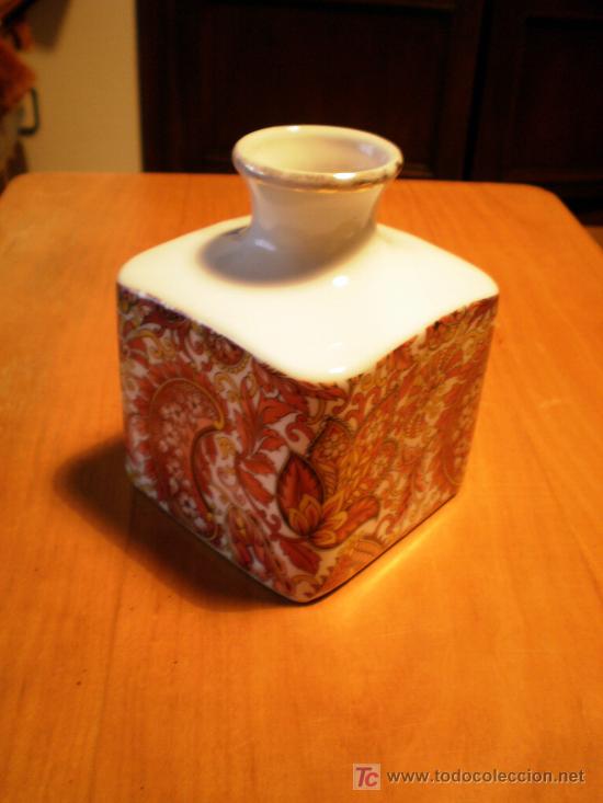 Vintage: Jarr&oacute;n cer&aacute;mica cuadrado Vintage a&ntilde;os 60 AYM decoraci&oacute;n paramecios