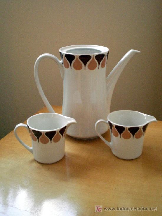 Vintage: 10 piezas de Juego Caf&eacute; Vigo Royal China a&ntilde;os 70 vintagee