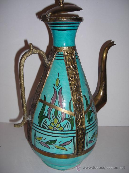 Vintage: JARRO  PIEZA GRAN DECORACION ESPECIAL MIDE 37 CTMS DE ALTA POR 26