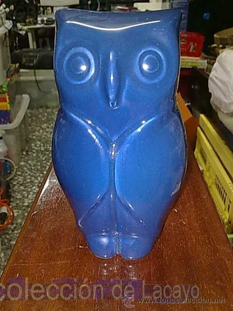 Vintage: BUHO AZUL